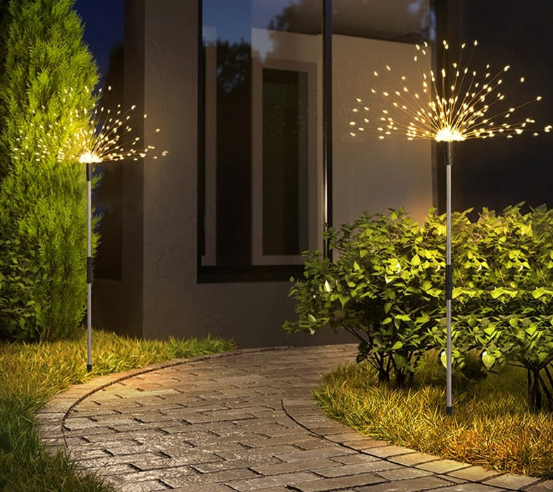 Solar Garden Light - Intelligent Sensor & IP65 Waterproof Solar Powered Outdoor Lights-5