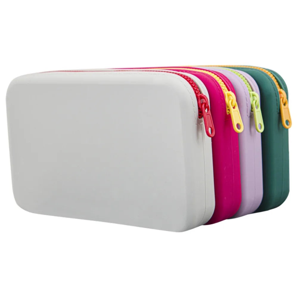 Sarahi | Large waterproof silicone makeup bag