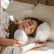 LuxeRest Set - Face Pillow and Satin Pillowcase for Beauty Sleep-4
