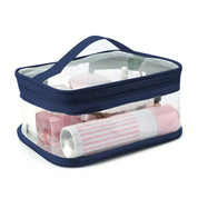 Braelyn | Waterproof Transparent Travel Makeup Cosmetic Bag with Zipper