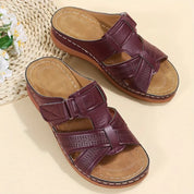 Evelyn | Non-slip Orthopedic Leather Sandals