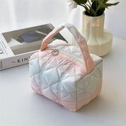 Lilia | Stylish and Compact Quilted Cosmetic Bag