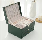 LuxeVault | Triple Layer Jewelry Organizer