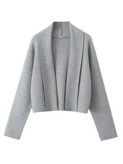 Faye |  Autumn Cardigan with Shawl Collar