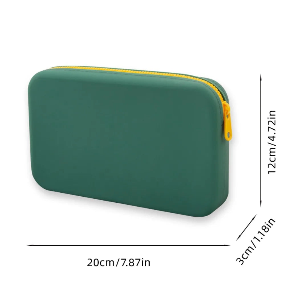 Sarahi | Large waterproof silicone makeup bag