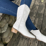 Evelyna | Retro Western Cowboy Boots