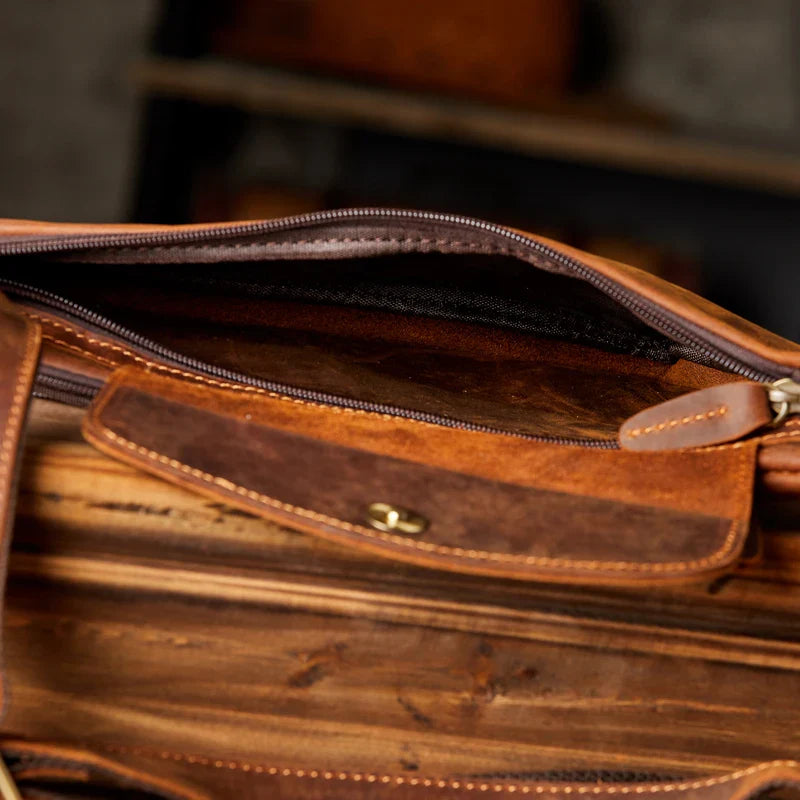 Jarred | Vintage Crossbody Sling Bag with Secure Compartments