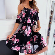 Dana | Chiffon Floral Dress