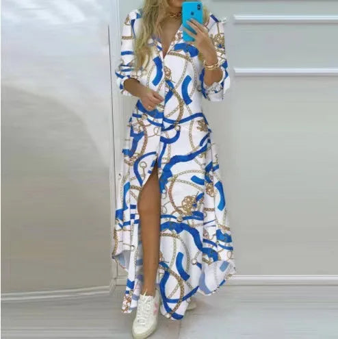 Bohemian | Beach Dress Maxi with Prints