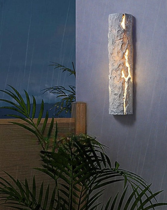 Modern Outdoor Wall Lamp - IP65 Waterproof Resin Exterior Wall Light-5