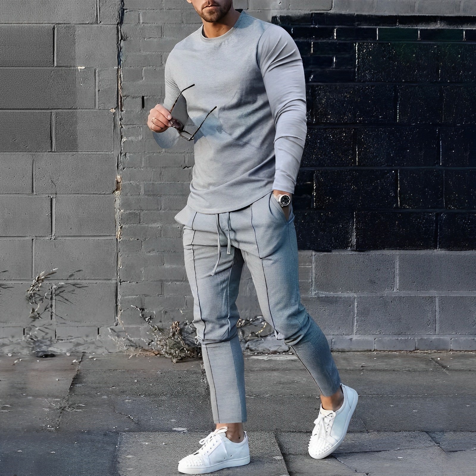 Wesley | Stylish Sweater and Jogger Set