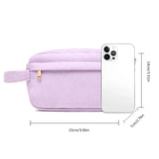 Kamiyah | Soft Cord Cotton Cosmetic Bag for Travel