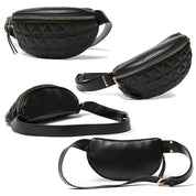 Neri | Stylish Quilted Waist Bag for Hands-Free Convenience
