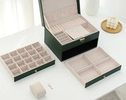 LuxeVault | Triple Layer Jewelry Organizer