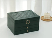 LuxeVault | Triple Layer Jewelry Organizer