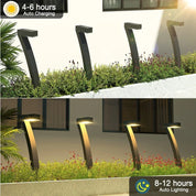 Solar LED Garden Lights - Waterproof Outdoor Pathway Spotlights for Yard & Driveway-6