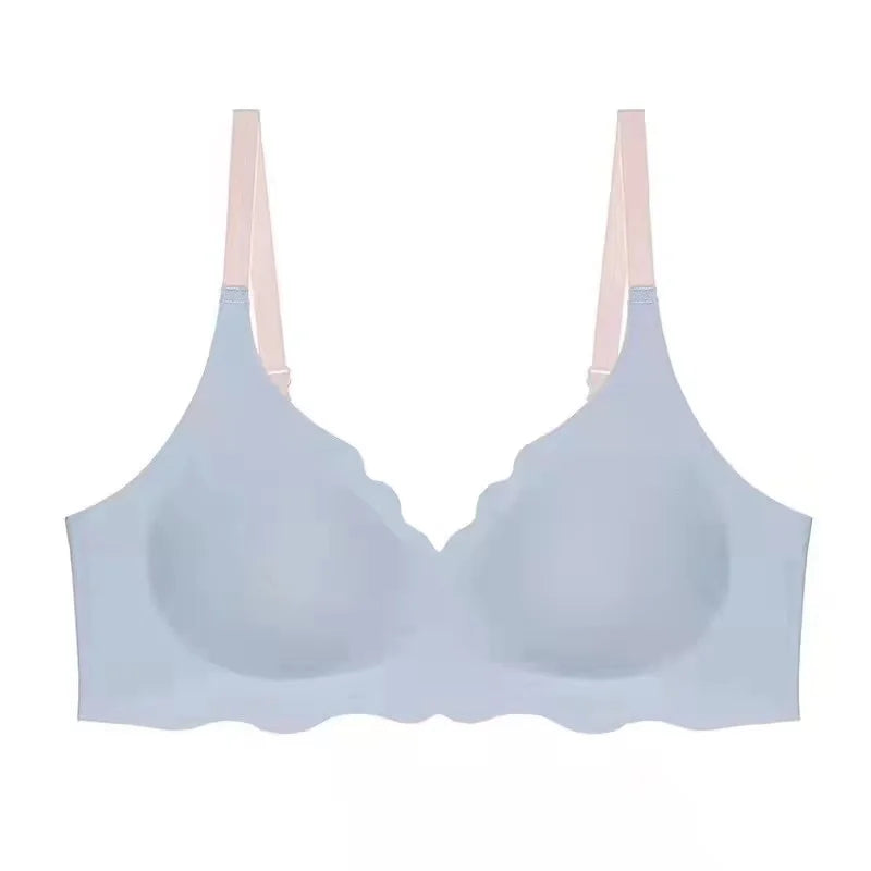 Seamless ladies bra without a bracket | Comfortable-1