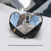 Saphir | Durable and spacious travel makeup organizer