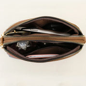 Lara | Geometric Pattern Crossbody Bag with Adjustable Strap