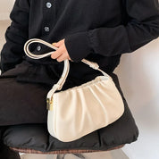 Holly | Stylish Ruched Handbag with Adjustable Handle