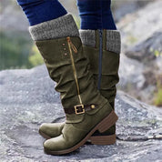 HEIDE | Women's Boots with Flat Heel