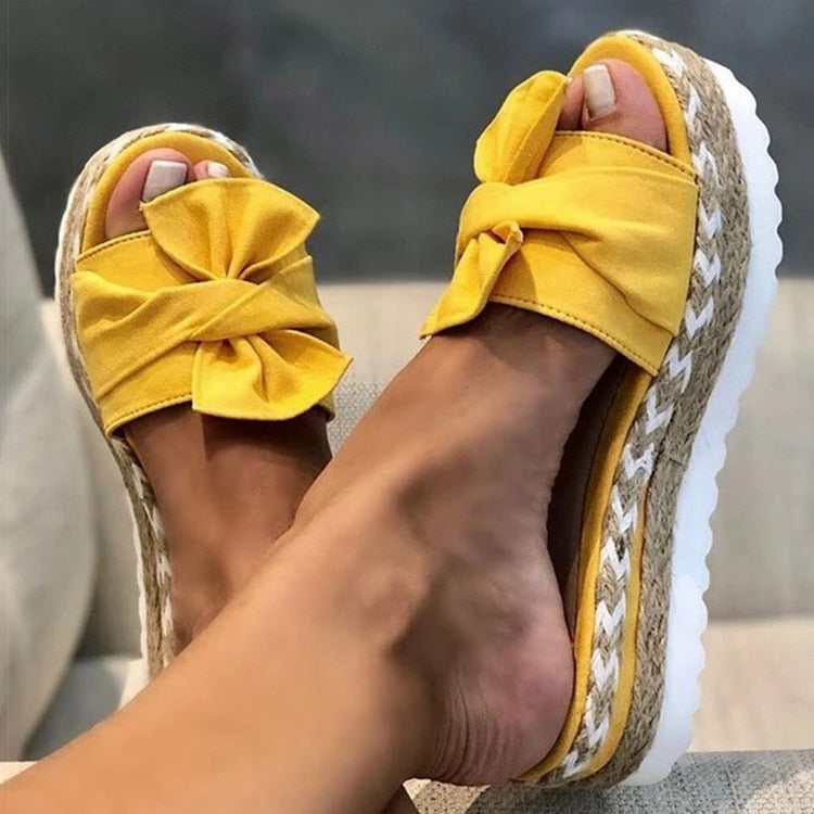 Scarlets | Stylish trendy Summer Sandals with Bow