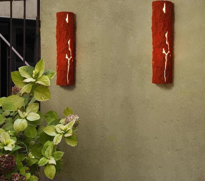 Modern Outdoor Wall Lamp - IP65 Waterproof Resin Exterior Wall Light-4