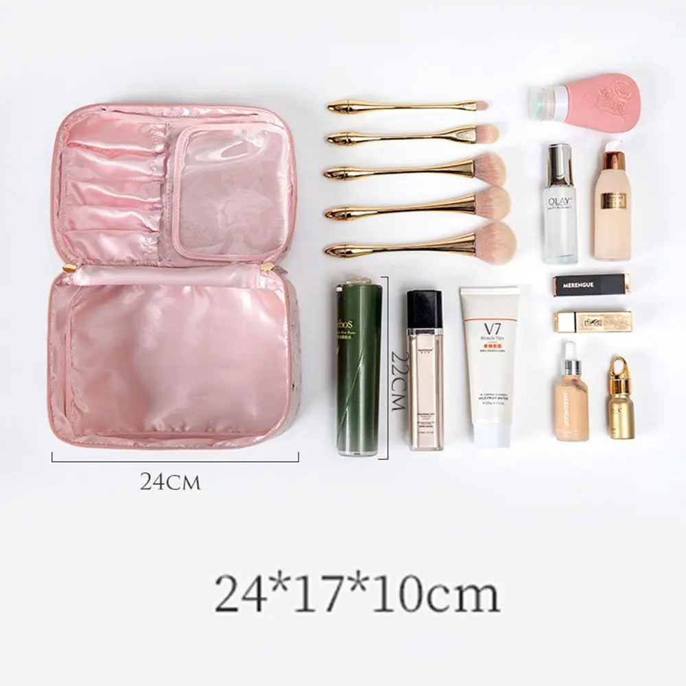 Carla | Elegant and Spacious Cosmetic and Beauty Products Bag