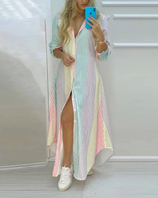 Bohemian | Beach Dress Maxi with Prints