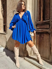Kathy | Summer Long Sleeve Dress