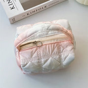 Lilia | Stylish and Compact Quilted Cosmetic Bag