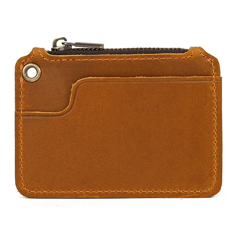 Dani | Vintage Genuine Leather Travel Bag with Coin Pocket