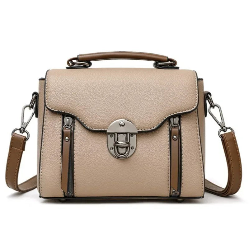 Erin | Classic Crossbody Bag with Secure Lock Detail