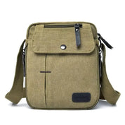 Eddie | Canvas Compact Crossbody Shoulder Bag