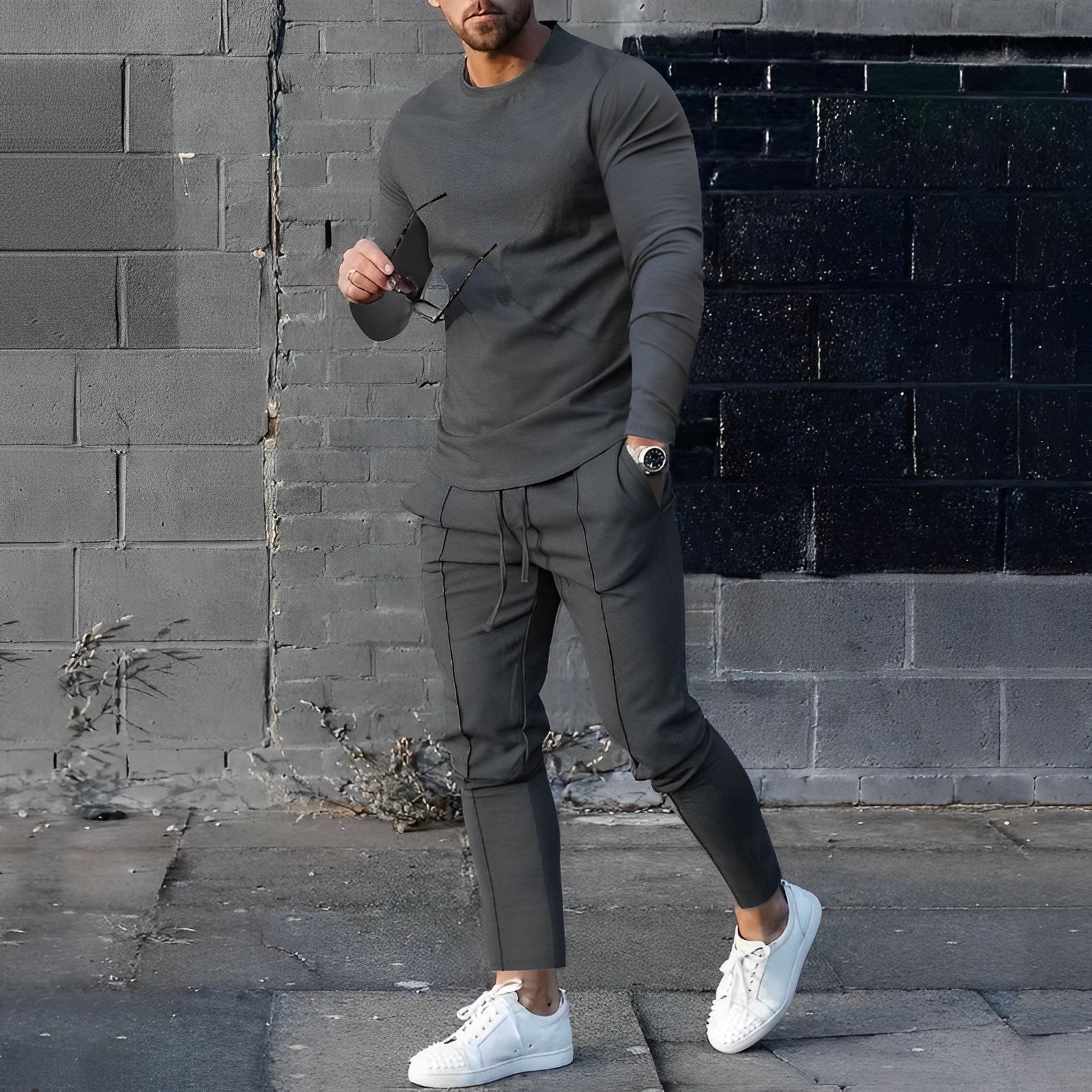 Wesley | Stylish Sweater and Jogger Set