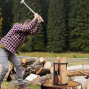 Elysiancraft Luxury Wood Split | Portable cast iron wood divided by work processing without effort and efficient-3