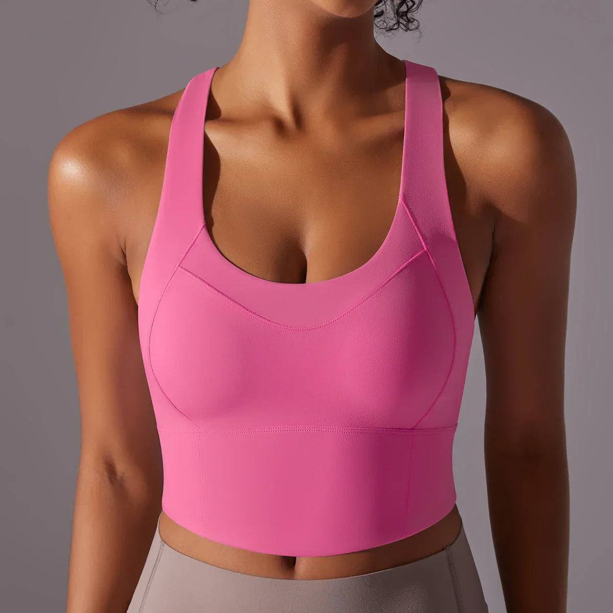 Sporty yoga bra for women | Tight fit-1