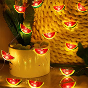 Watermelon String Lights - 20 LED Outdoor Party Lights for Summer Decor-4
