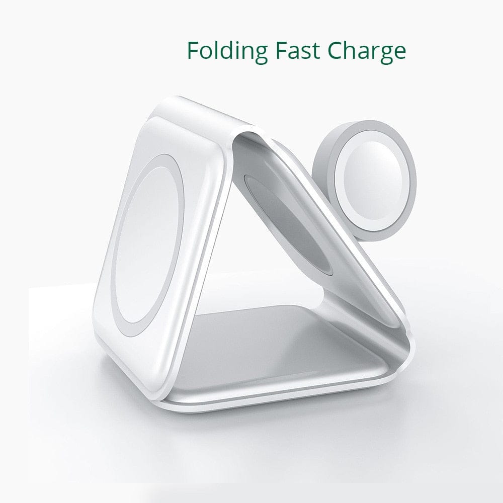 3-in-1 wireless charger-One charger for your smartphone, smart watch and earbuds