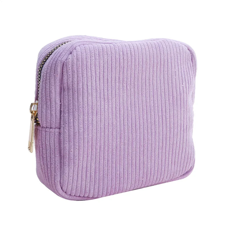 Aura | Stylish and spacious cord-style cosmetic bag