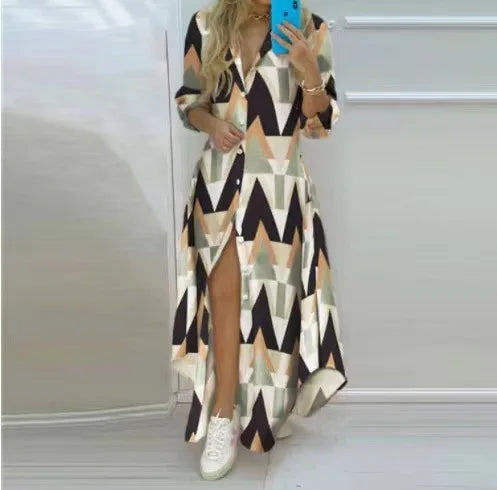 Bohemian | Beach Dress Maxi with Prints