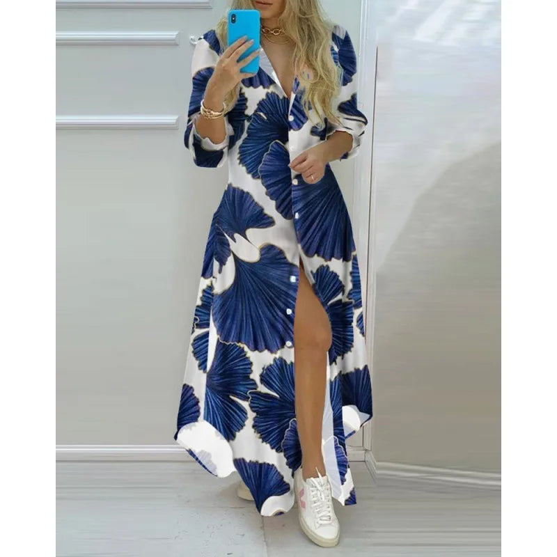Bohemian | Beach Dress Maxi with Prints