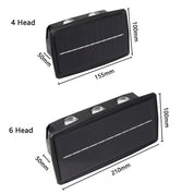 LuminousGlow | Energy-Efficient Solar LED Outdoor Wall Light