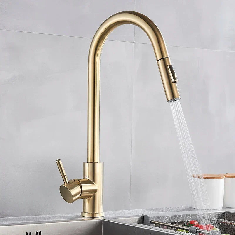 360 ° rotating kitchen faucet