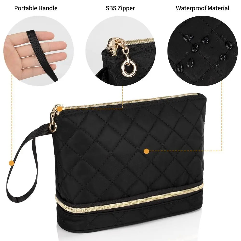 Emma | Stylish, compact, and organized cosmetic bag
