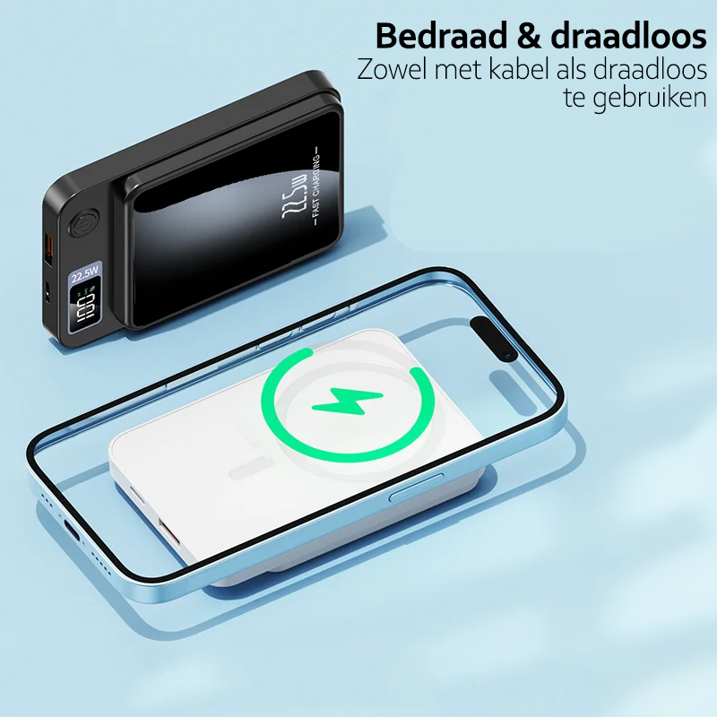 Magcharge - compact powerful power bank (wireless) Magsafe