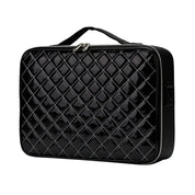 Barbara | Stylish and Practical Travel Cosmetic Bag with Diamond Pattern
