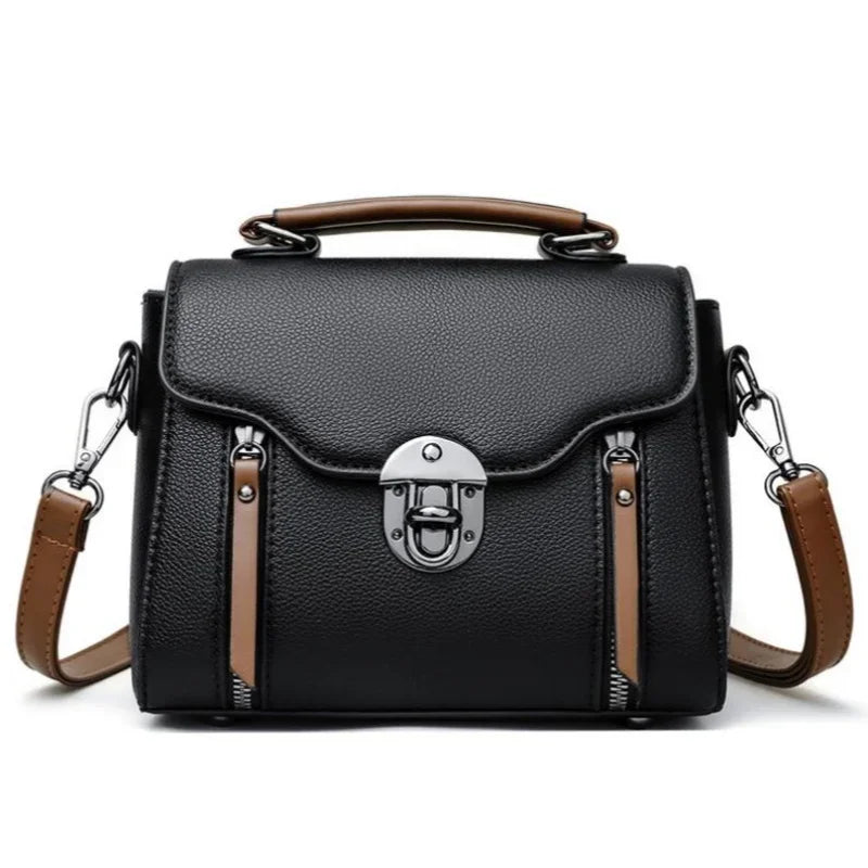Erin | Classic Crossbody Bag with Secure Lock Detail