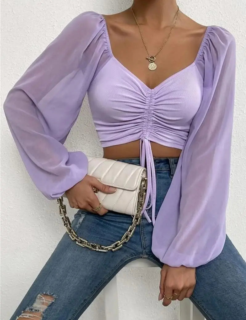 Peyton | Elegant Long Sleeves Spring Top