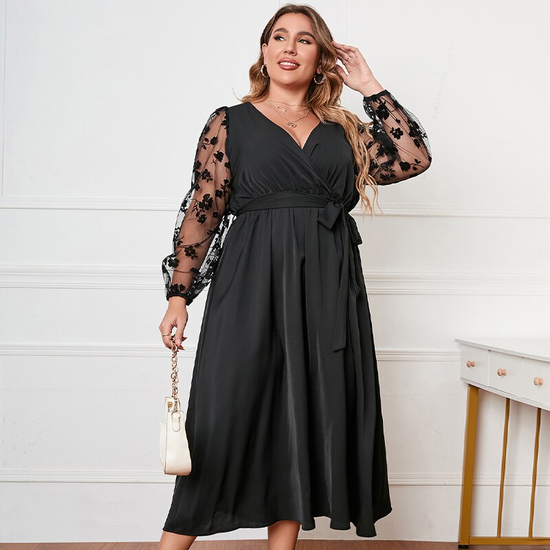 Kita | Black Dress Plus Size